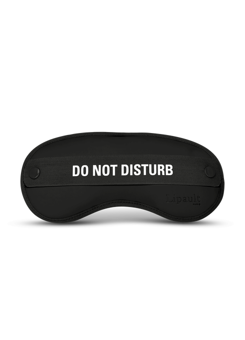 Lipault Lipault Travel Accessories Eye mask  Noir Lipault Lipault Travel Accessories Eye mask  Noir