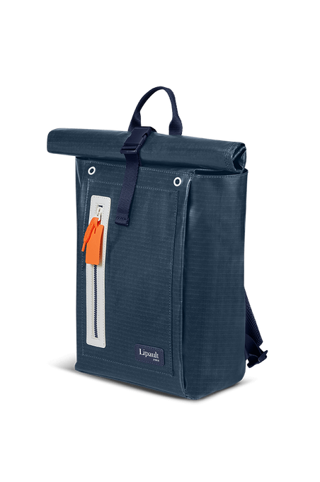 Lipault Lipault Design Lab ROLLTOP BACKPACK  Bleu Marine