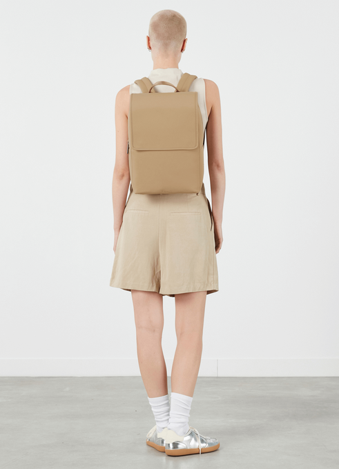 Lipault Lost In Berlin Square Backpack 2.0  Sandstone Lipault Lost In Berlin Square Backpack 2.0  Sandstone