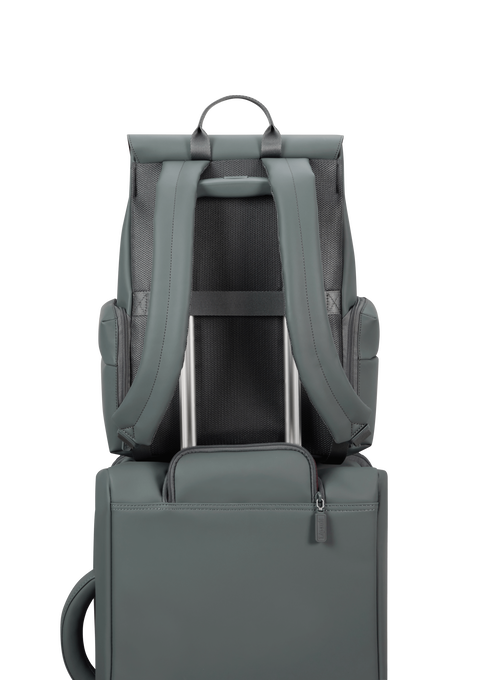 Lipault Lost In Berlin Cargo Backpack  Cement Storm Lipault Lost In Berlin Cargo Backpack  Cement Storm