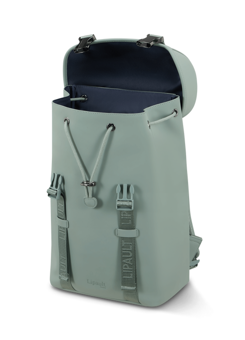 Lipault Lost In Berlin MIini Exile Backpack  Yoga Green Lipault Lost In Berlin MIini Exile Backpack  Yoga Green