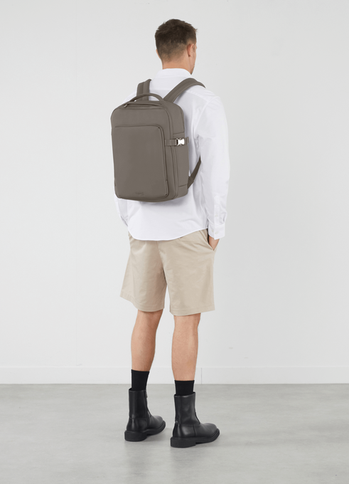 Lipault Lost In Berlin Backpack Pro  Ash Stone