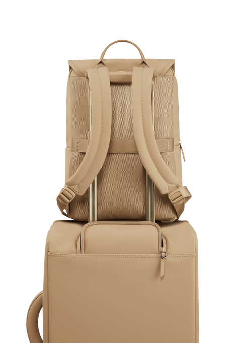 Lipault Lost In Berlin Square Backpack 2.0  Sandstone Lipault Lost In Berlin Square Backpack 2.0  Sandstone