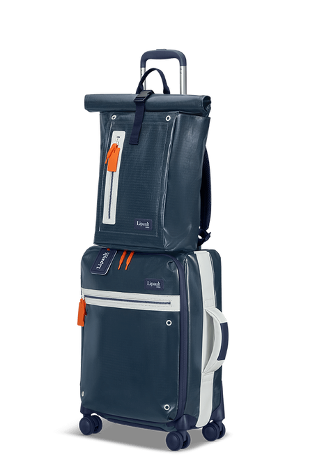 Lipault Lipault Design Lab ROLLTOP BACKPACK  Bleu Marine