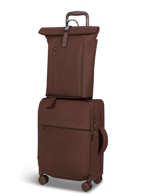 Lipault Lost In Berlin Rolltop Backpack 2.0  Spiced Mocha Lipault Lost In Berlin Rolltop Backpack 2.0  Spiced Mocha
