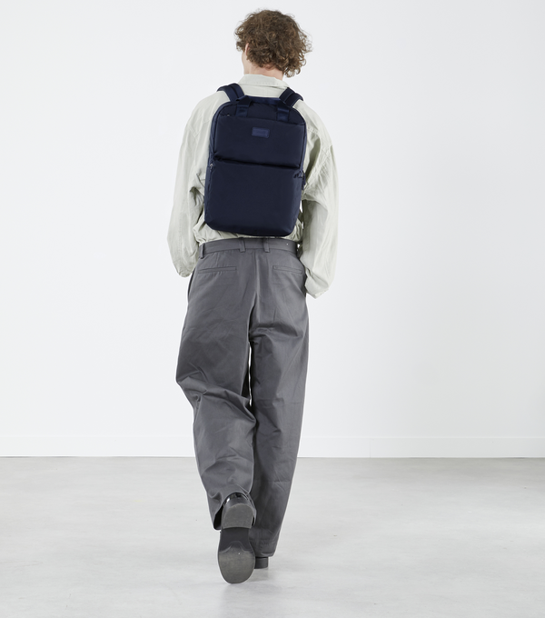 Lipault 4BIZ Laptop Backpack Carbon Blue Lipault 4BIZ Laptop Backpack Carbon Blue