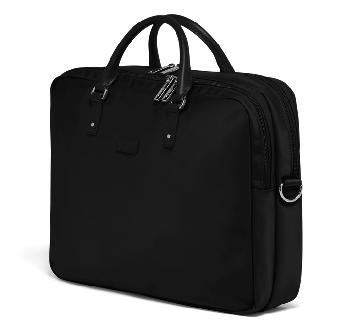 Lady Plume Laptop Handtasche  Black | 2