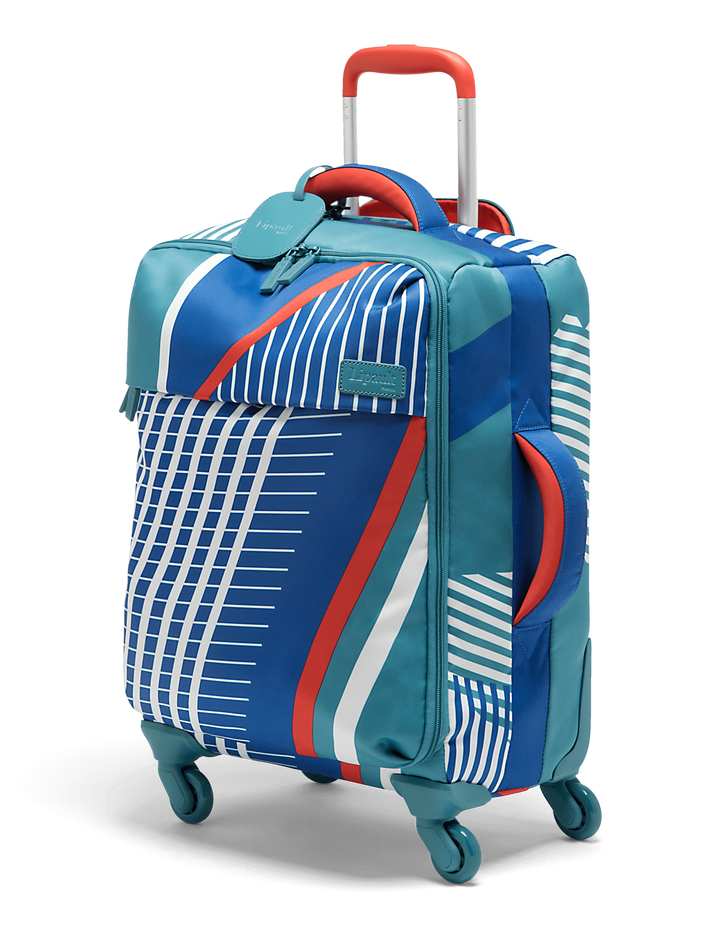 North Coast Trolley mit 4 Rollen 55cm Stripes/Coral/Blue | 2