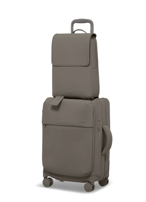 Lipault Lost In Berlin Square Backpack 2.0  Ash Stone Lipault Lost In Berlin Square Backpack 2.0  Ash Stone
