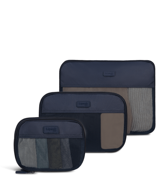 Lipault Travel Accessories Set de 3 organisateurs de bagages à compression Lipault Travel Accessories Set de 3 organisateurs de bagages à compression