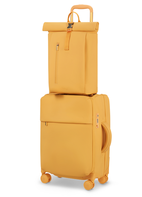 Lipault Lost In Berlin Rolltop Backpack 2.0  Mango Burst