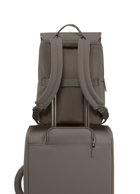 Lipault Lost In Berlin Square Backpack 2.0  Ash Stone Lipault Lost In Berlin Square Backpack 2.0  Ash Stone