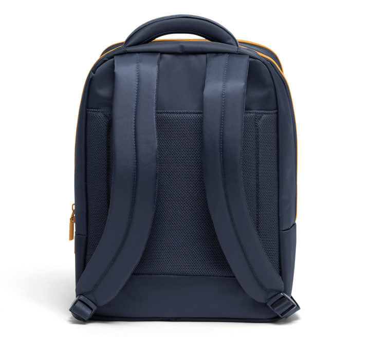 Plume Business Sac &agrave; dos ordinateur M Navy/Mustard | 4