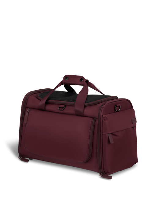 Lipault City Plume Pet Carrier  Bordeaux Lipault City Plume Pet Carrier  Bordeaux