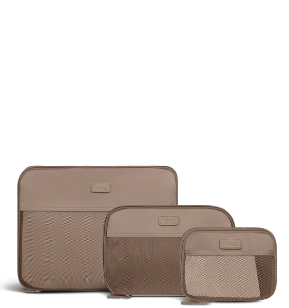 Lipault Travel Accessories Set de 3 organisateurs de bagages &agrave; compression