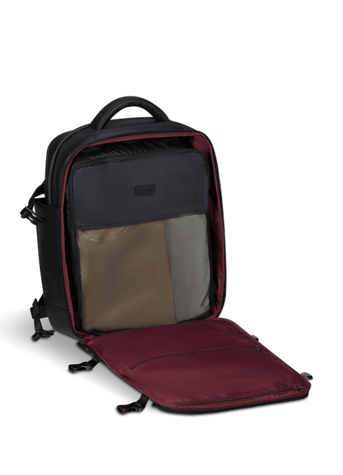 Lipault Lost In Berlin Travel Backpack  Black