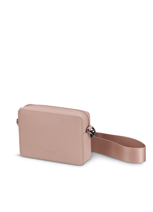Lipault Lost In Berlin Crossbody Bag - The Box  Rose Quartz Lipault Lost In Berlin Crossbody Bag - The Box  Rose Quartz