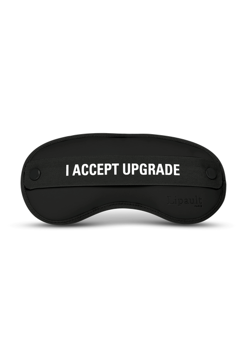 Lipault Lipault Travel Accessories Eye mask  Noir Lipault Lipault Travel Accessories Eye mask  Noir