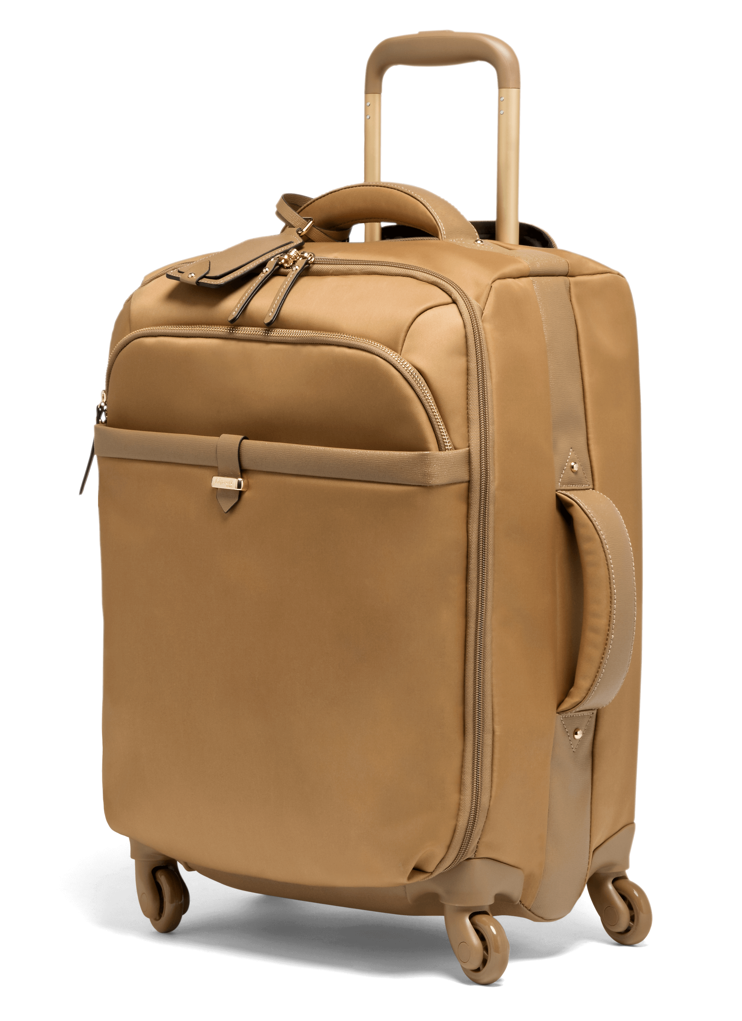 Plume Avenue Valise 4 roues 55cm Camel | 2