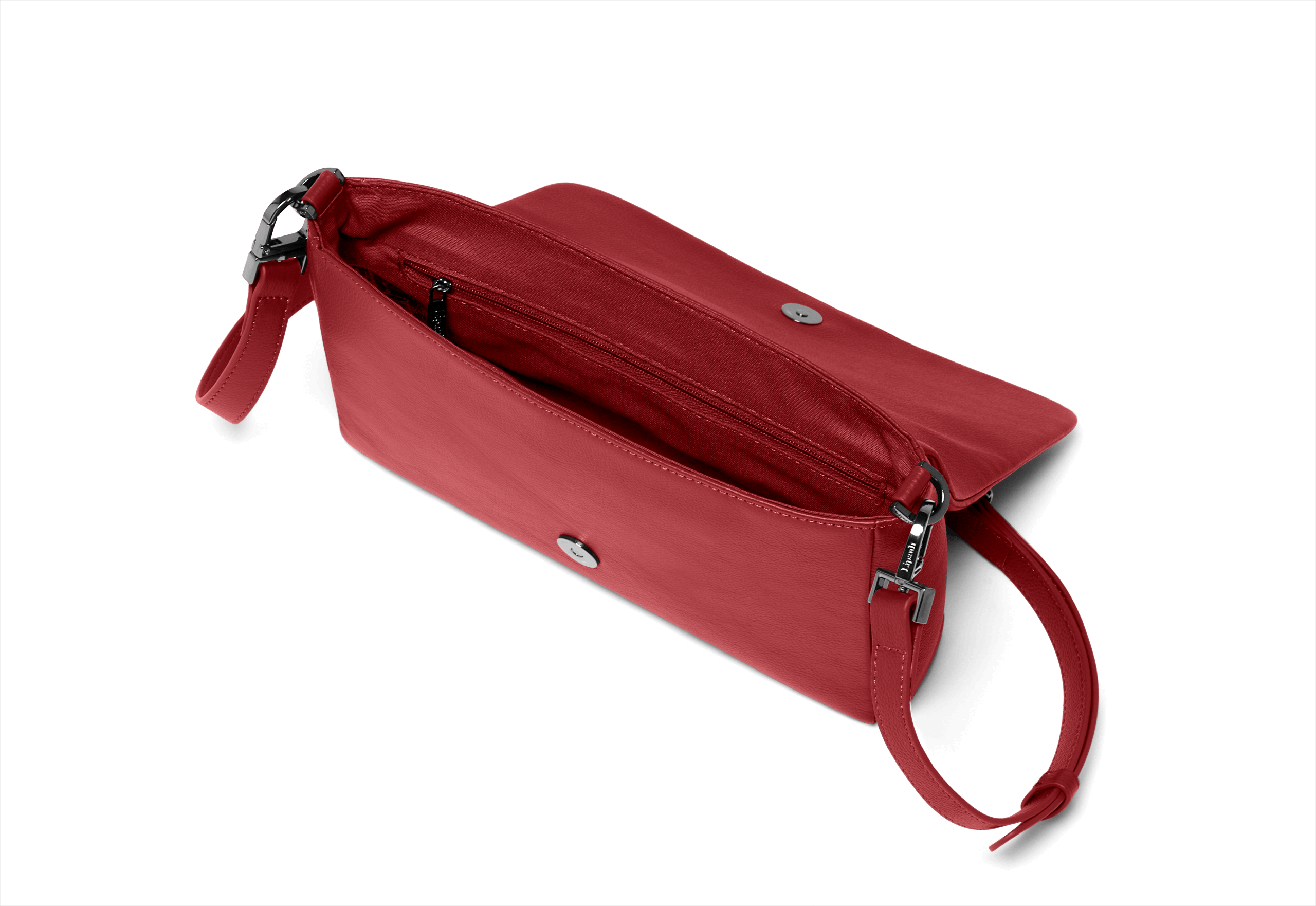 Plume Elegance Pochette  Rouge | 2