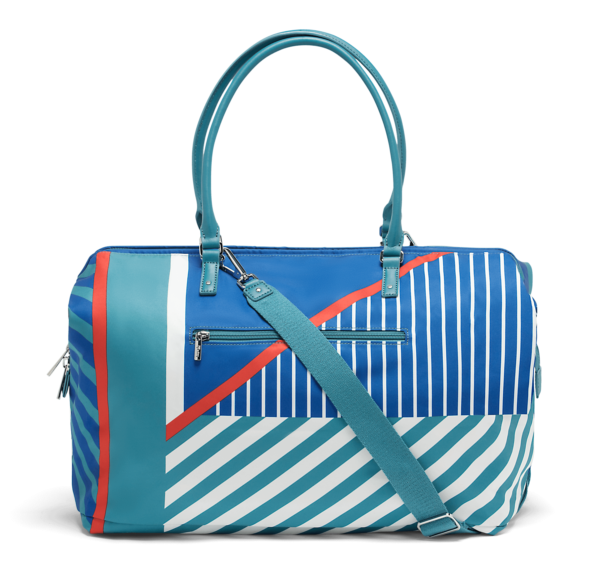 North Coast Sac week-end M Stripes/Coral/Blue | 4