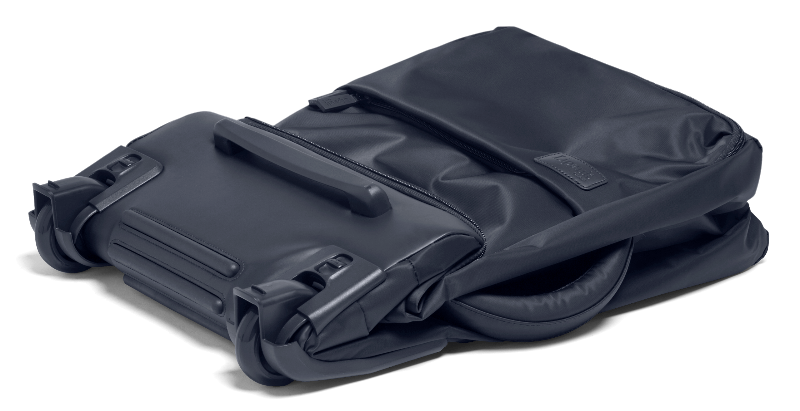 Pliable Valise 2 roues 55cm Bleu Marine | 3