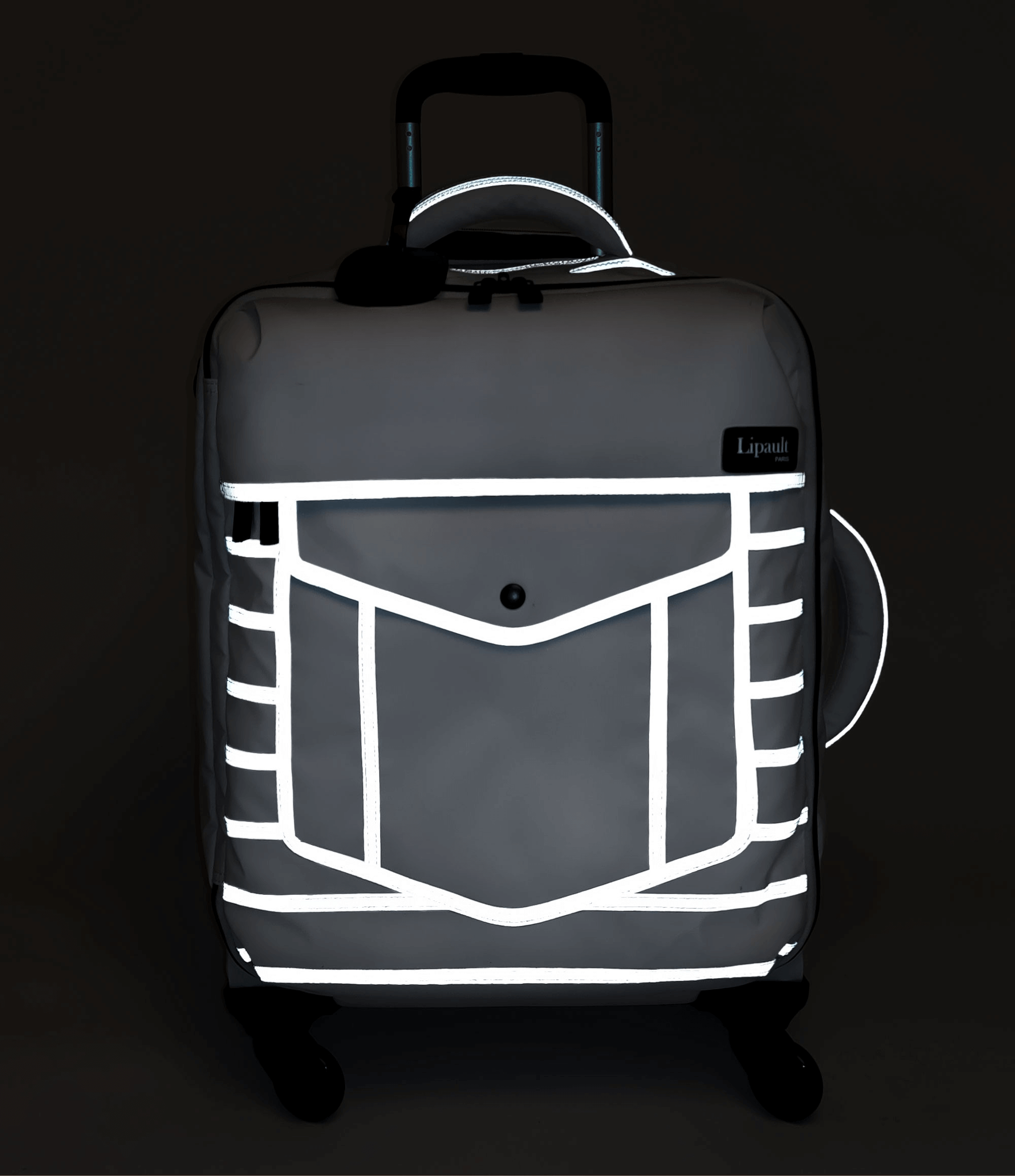 Nite Box Valise 4 roues 55cm White Suit | 2