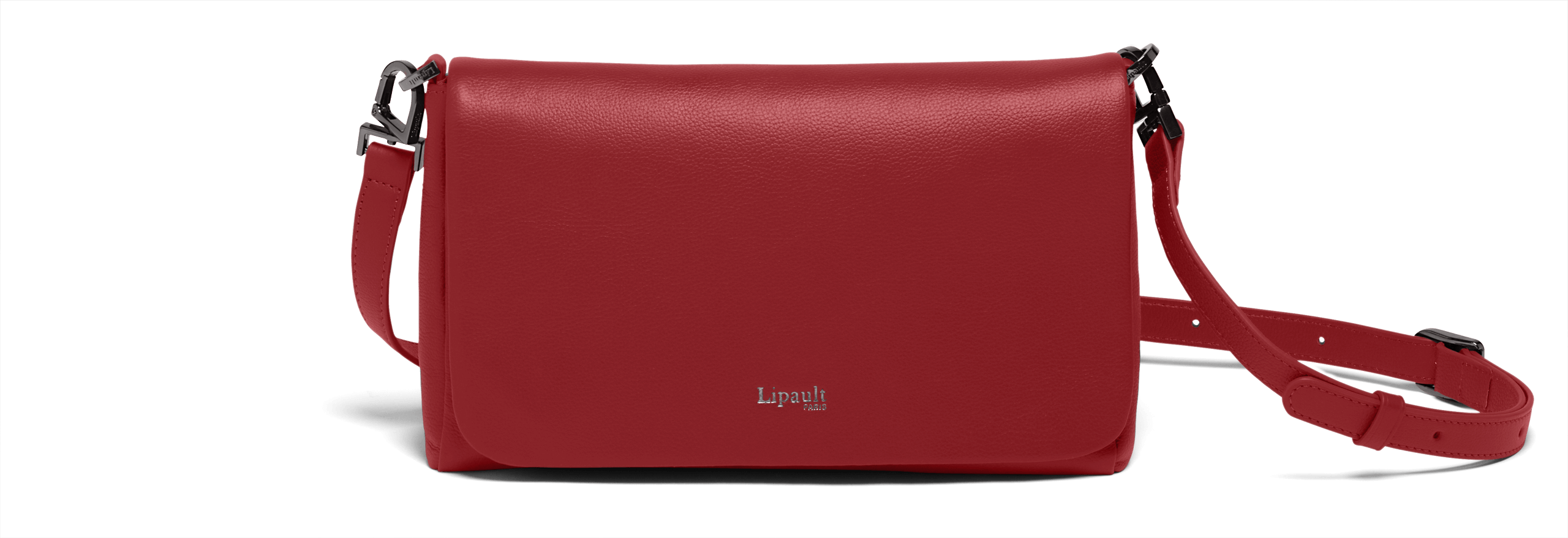 Plume Elegance Pochette  Rouge | 1