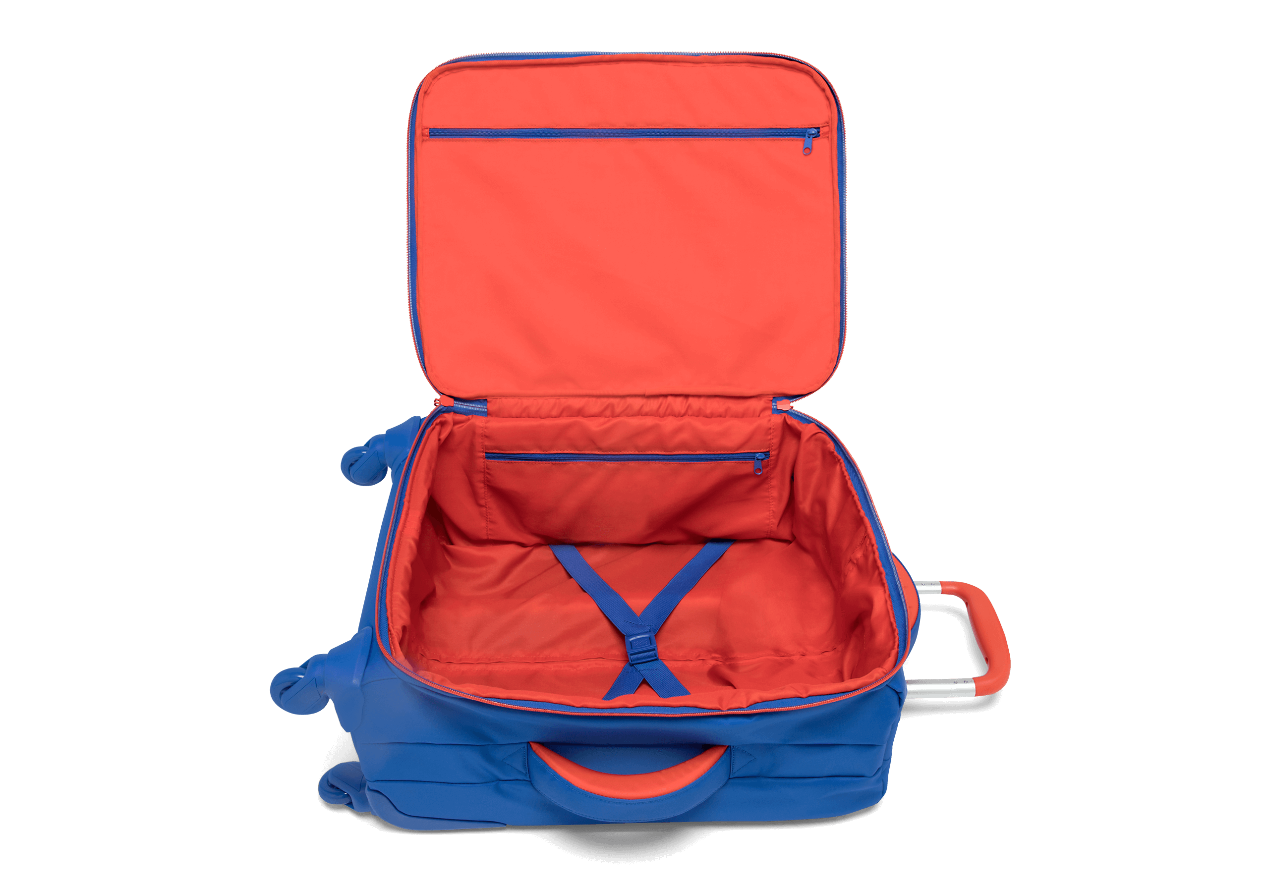 Originale Plume Valise 4 roues 55cm Electric Blue/Flash Coral | 4